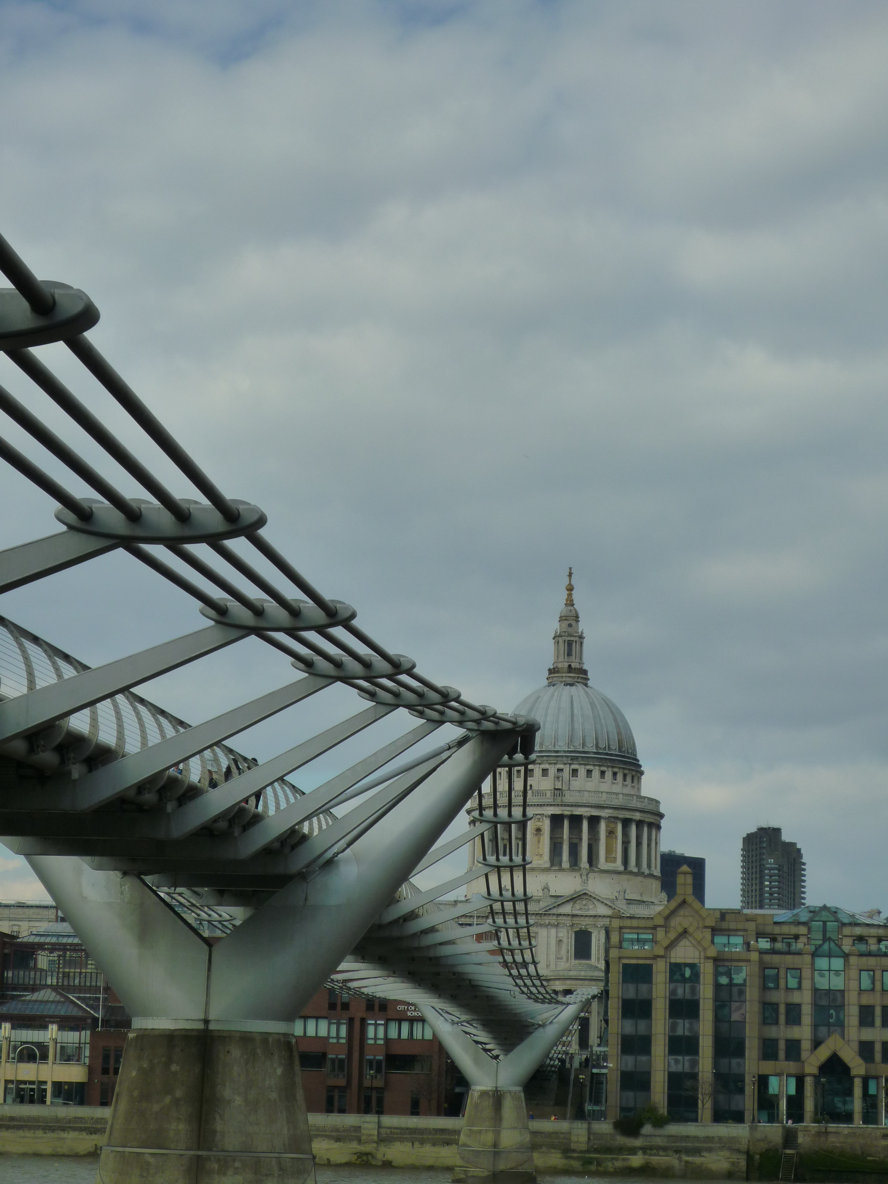 London study tour - Millenium Bridge